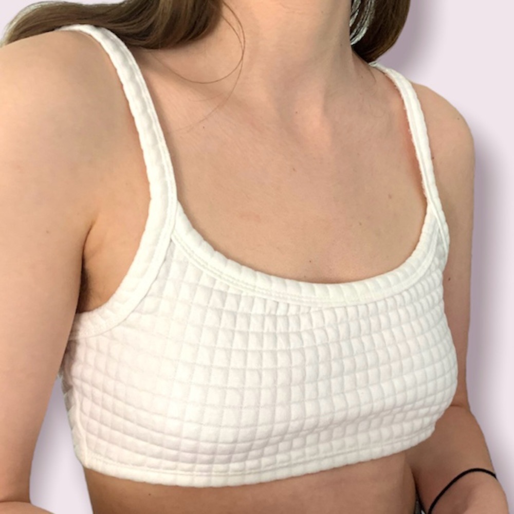 Princess Polly quilted cami crop top